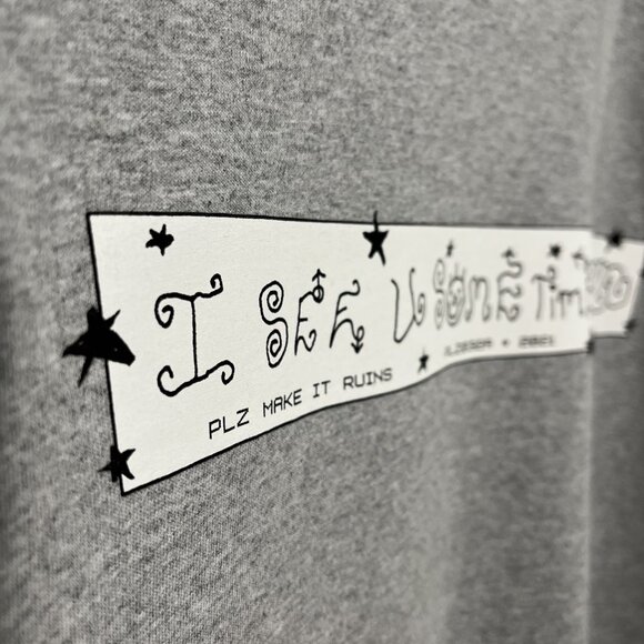 Vegyn Plz Make It Ruins "I see you sometimes" T-shirt - Picture 3 of 5